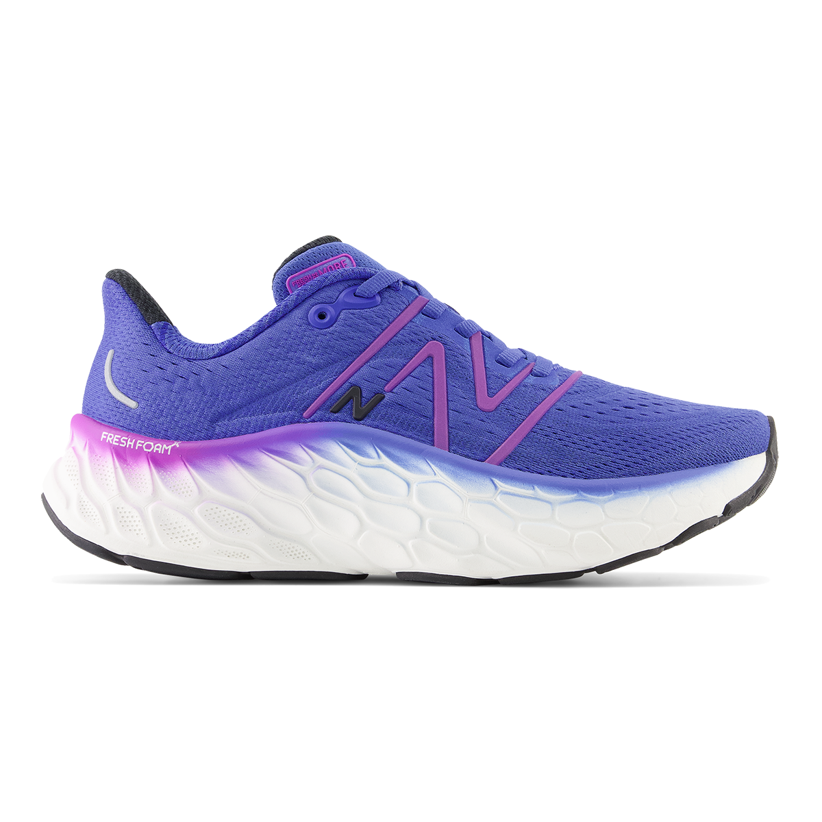 New Balance Fresh Foam X More V4 - Marine Blue - Cosmic Rose