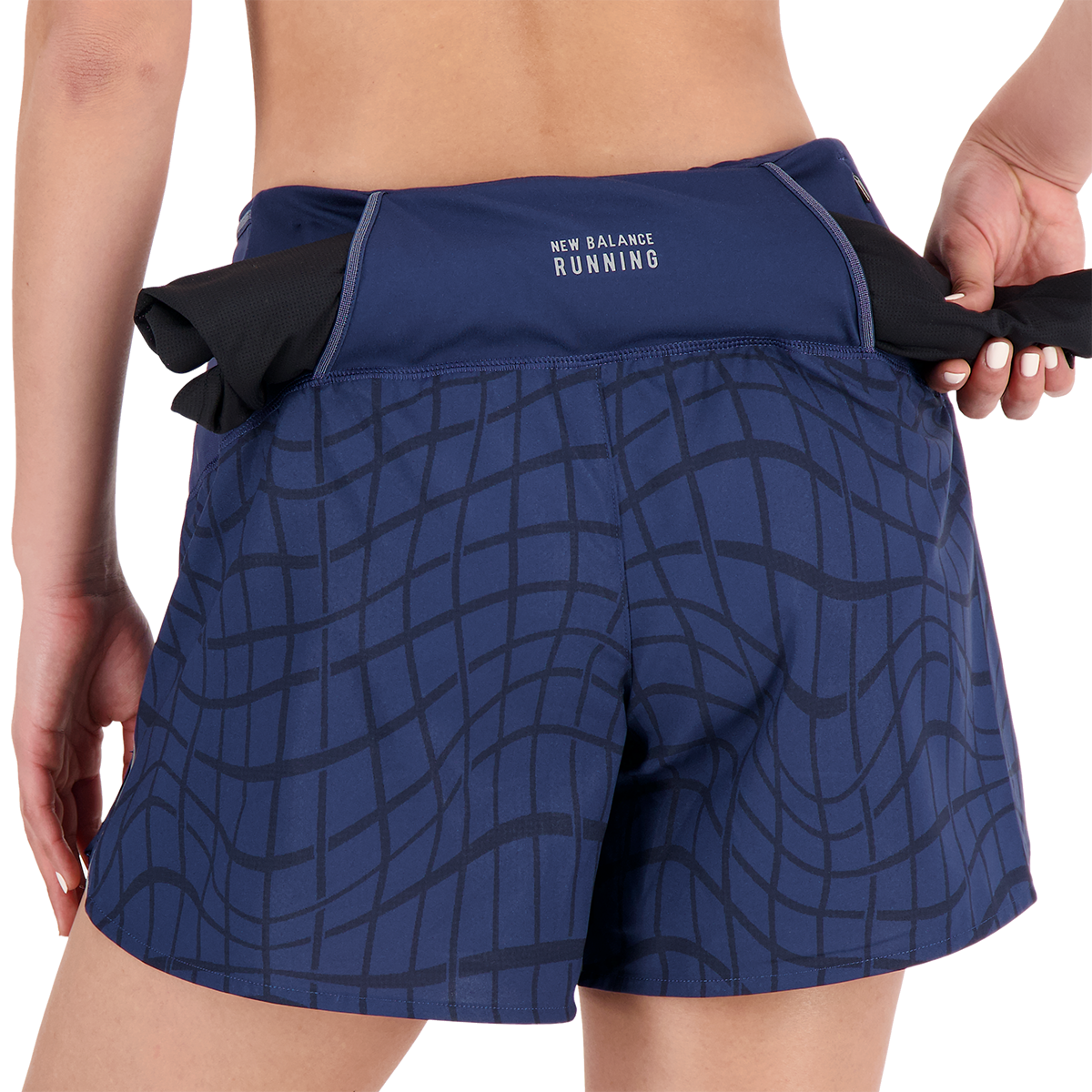 New Balance Printed Impact Run 5" Short