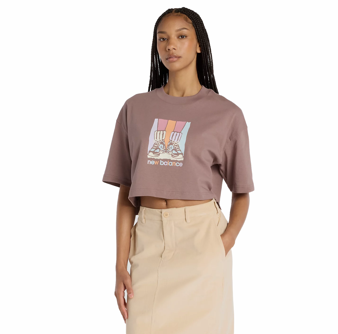 New Balance Athletics Gradient Shoes T-Shirt