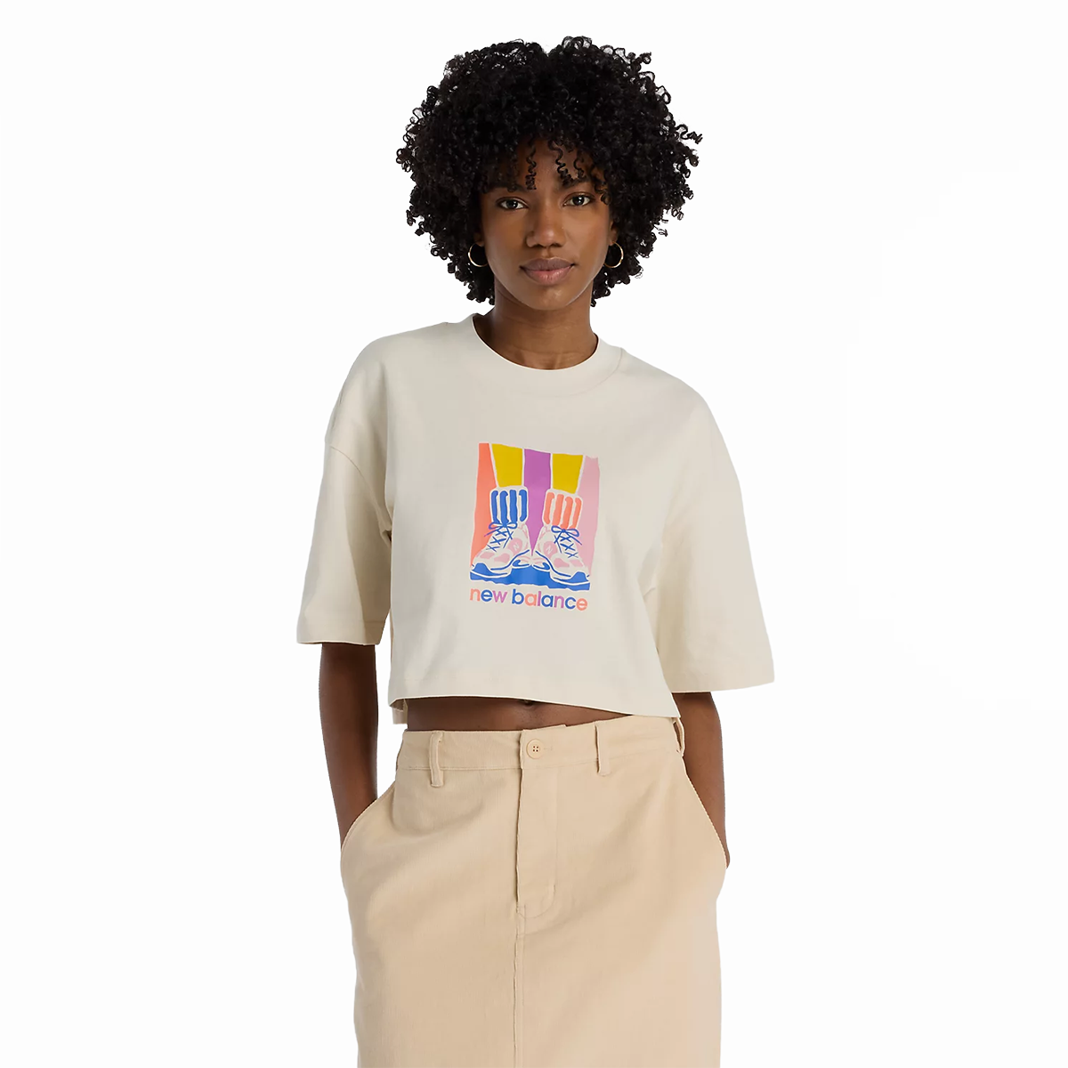 New Balance Athletics Gradient Shoes T-Shirt