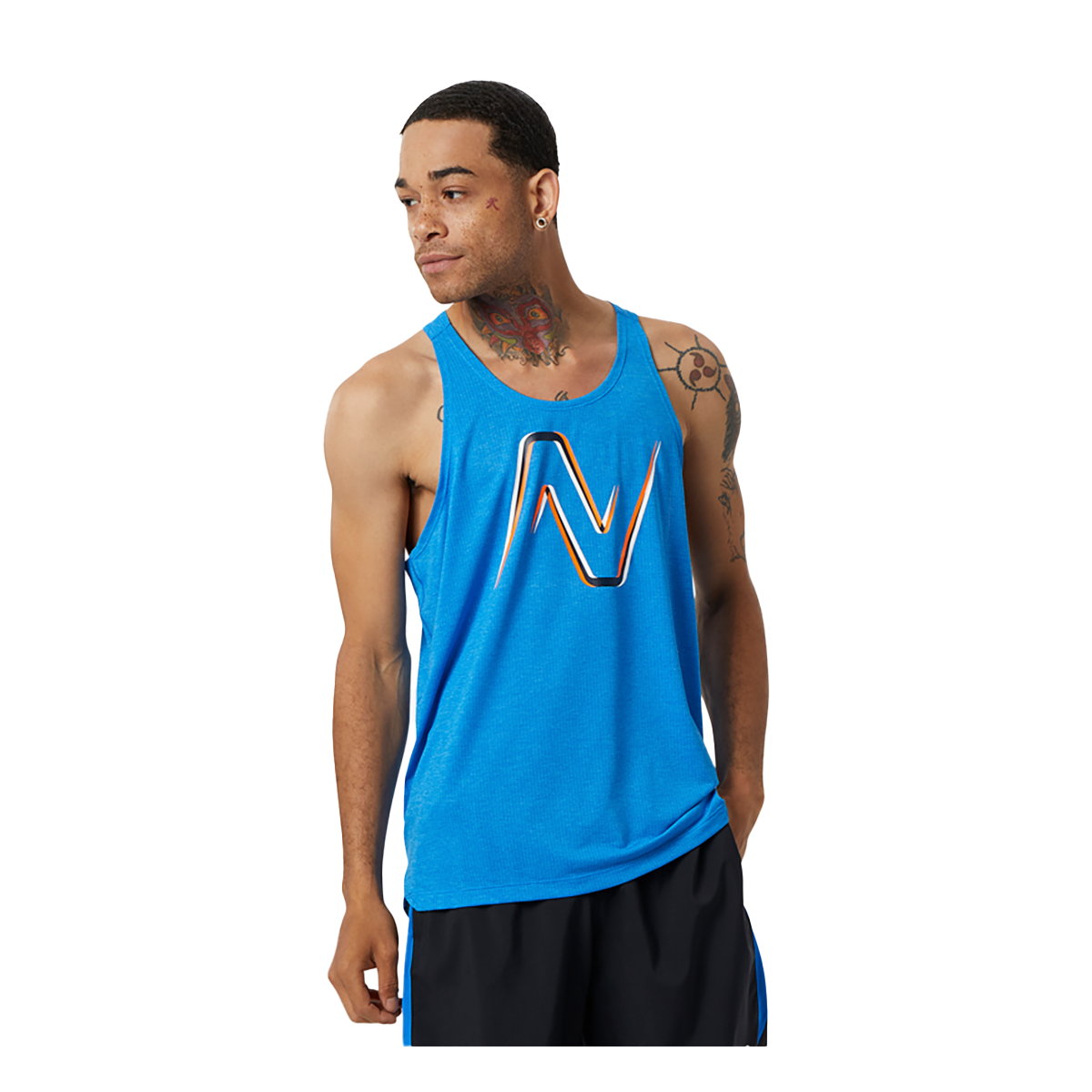 New Balance Graphic Impact Run Singlet, , large image number null