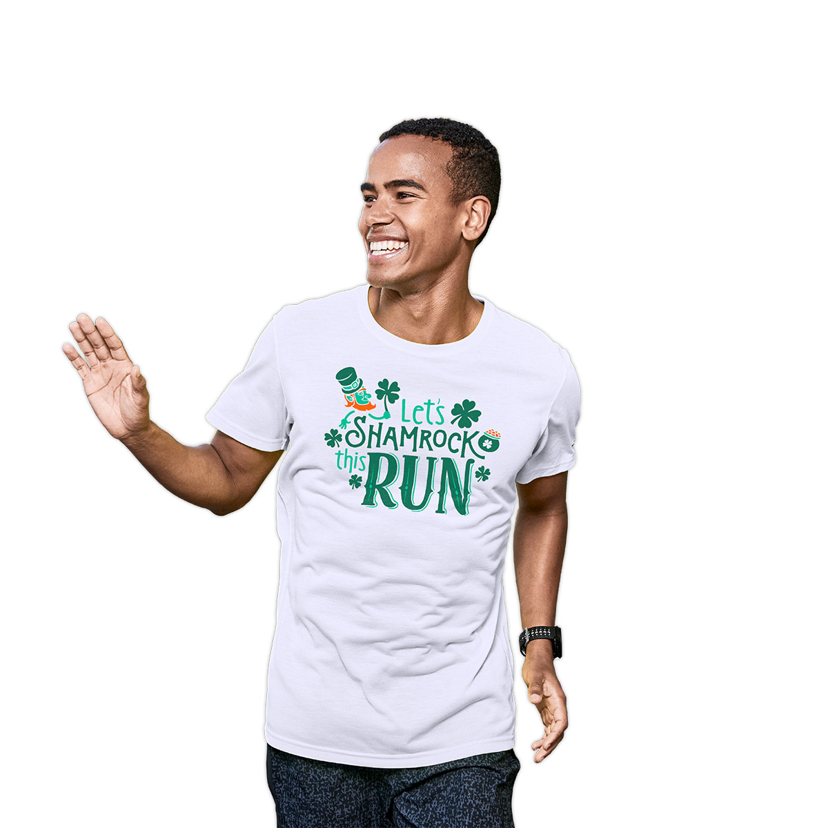 Brooks Run Lucky Pacesetter Shortsleeve, , large image number null