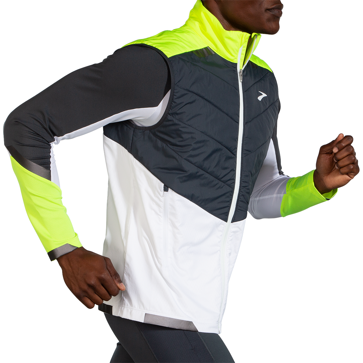 Brooks Run Visible Insulated Vest, , large image number null