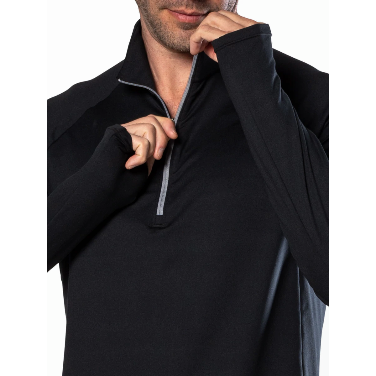 Nathan Tempo 1/4 Zip 2.0 Longsleeve, , large image number null