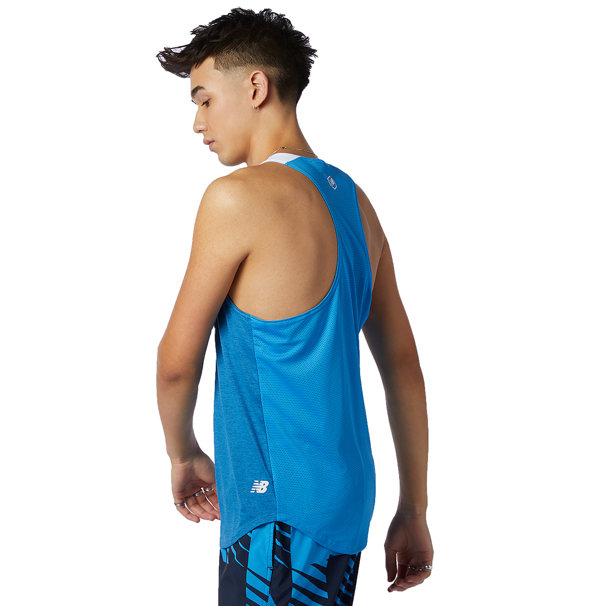 New Balance Printed Fast Flight Singlet, , large image number null