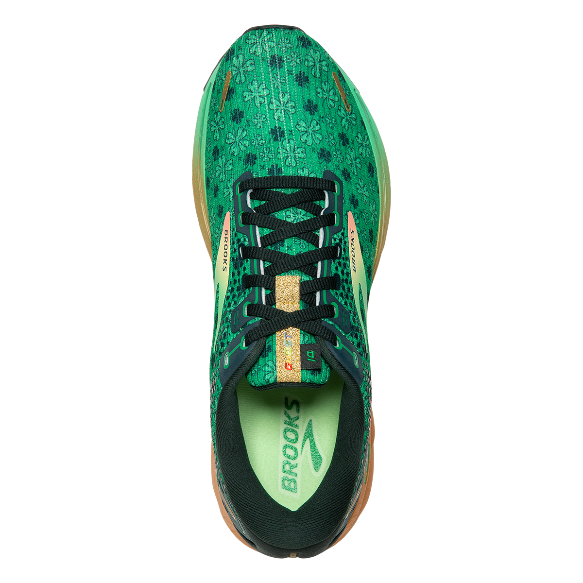 Brooks Ghost 14 Run Lucky, , large image number null