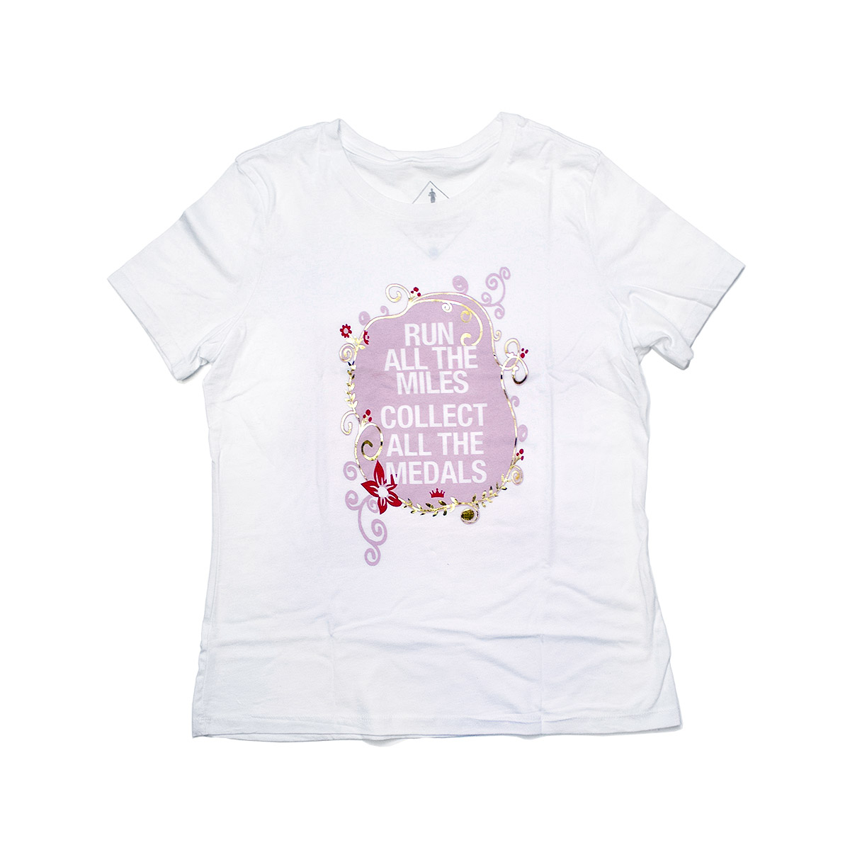 Sarah Marie Run Miles Collect Medals Shortsleeve, , large image number null