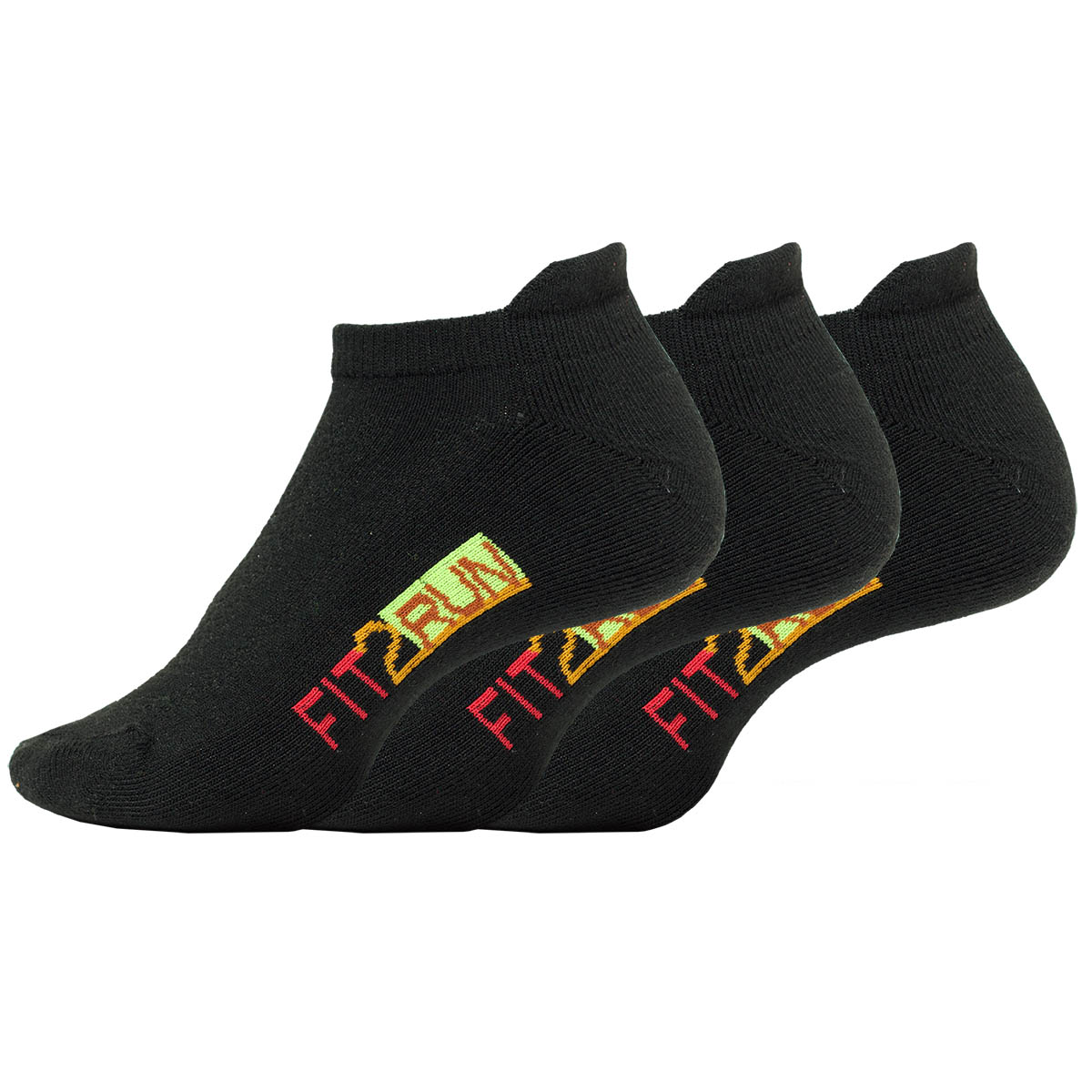 Fit2Run Mesh Top 3pk Socks, , large image number null