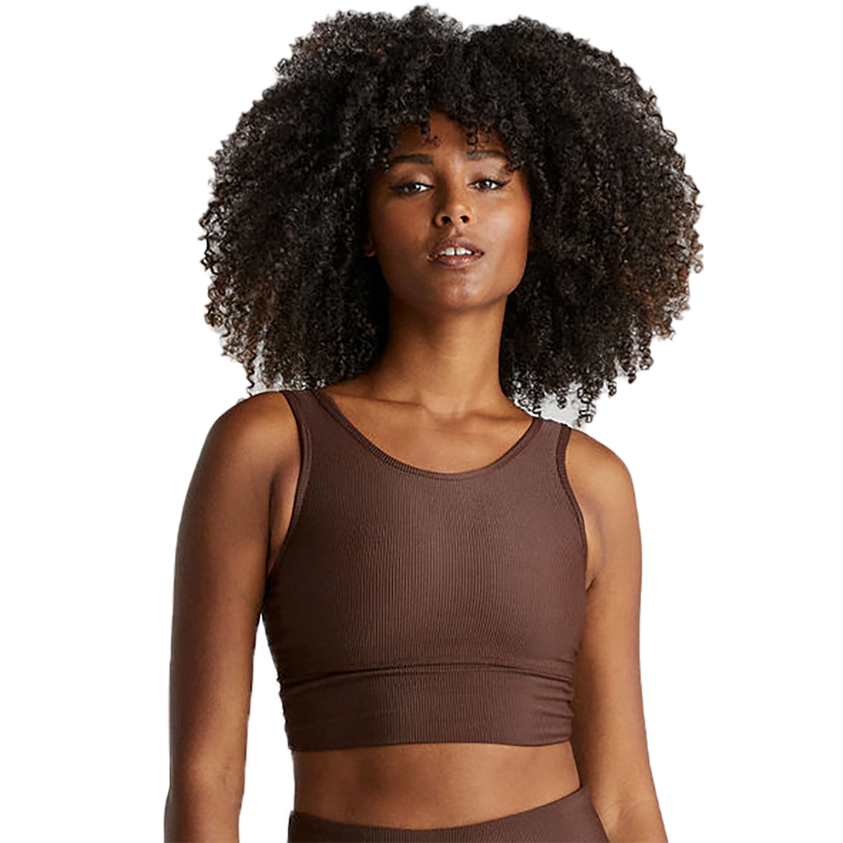Strut This Piper Ribbed Bra, , large image number null