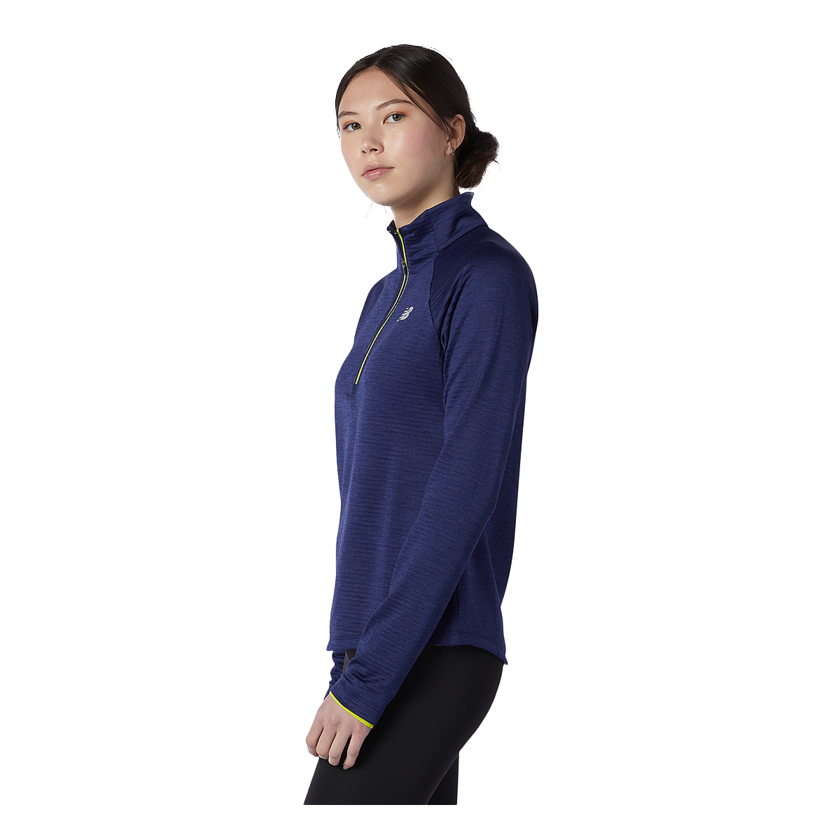 New Balance NB Heat Grid Half Zip Pullover, , large image number null