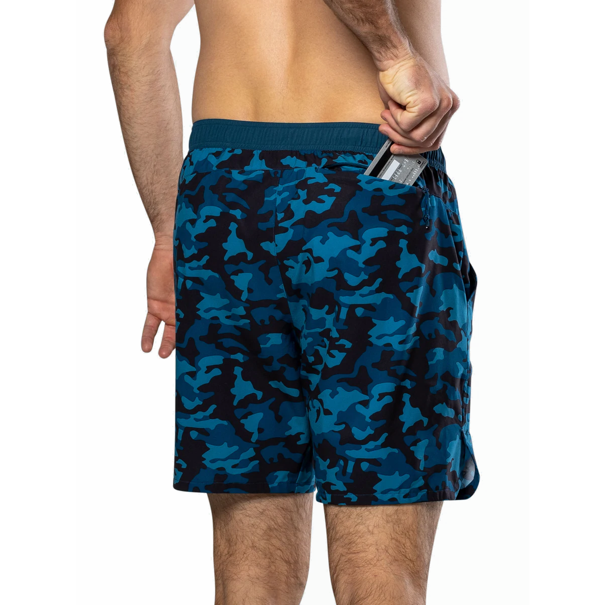 Nathan Printed Essential 7" Short, , large image number null