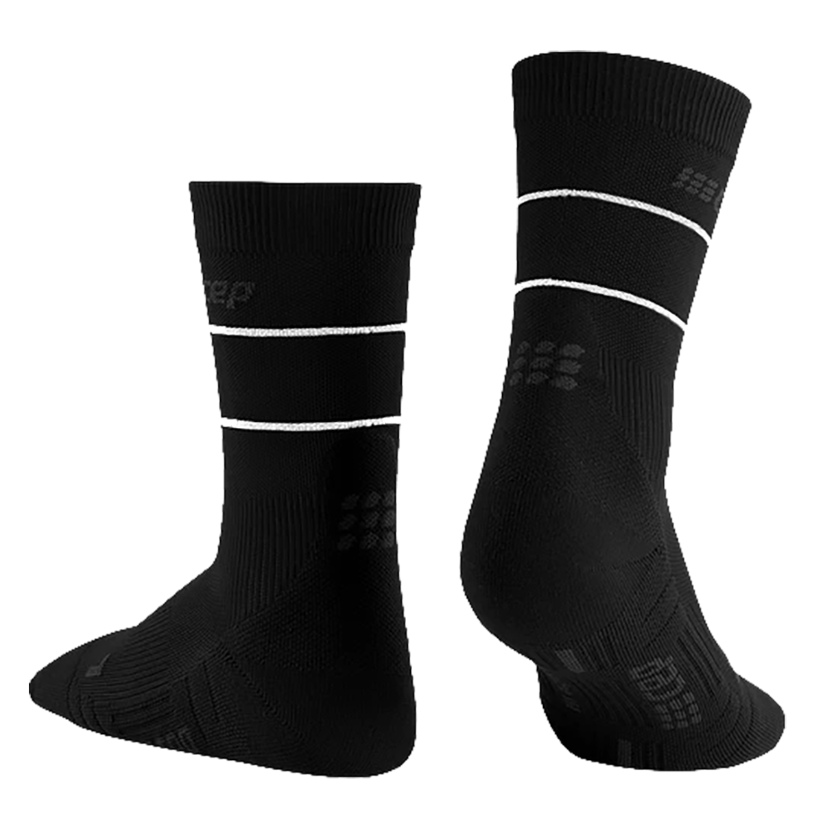 CEP Reflective Compression Mid-Cut Socks, , large image number null